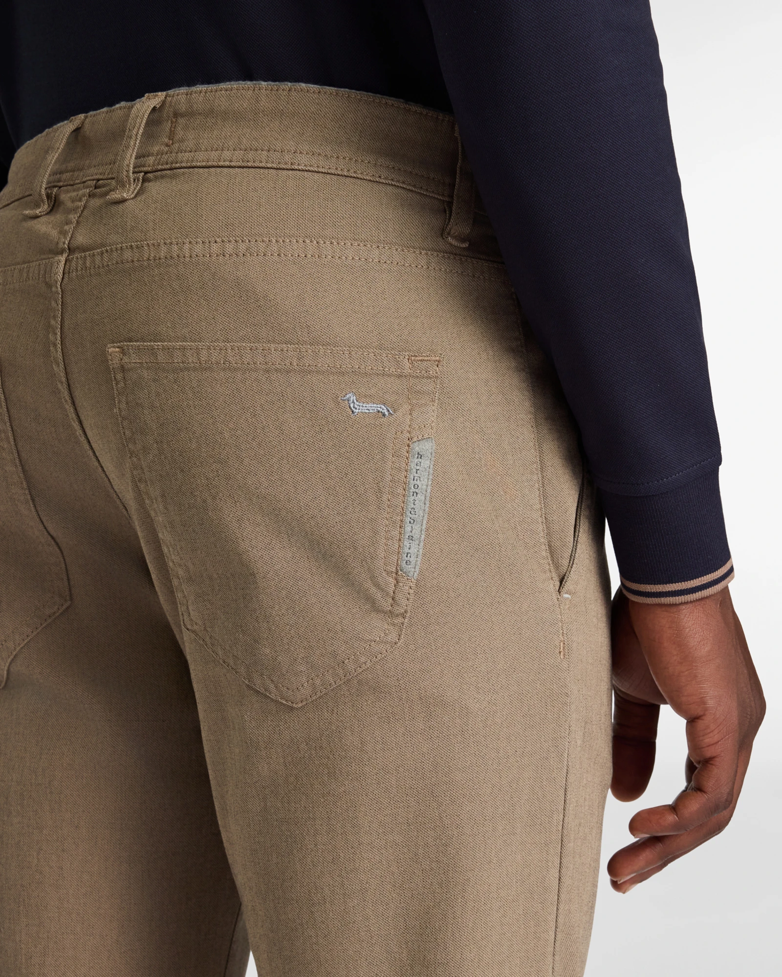 Pantaloni Harmont & Blaine uomo narrow fit in cotone stretch - immagine 3
