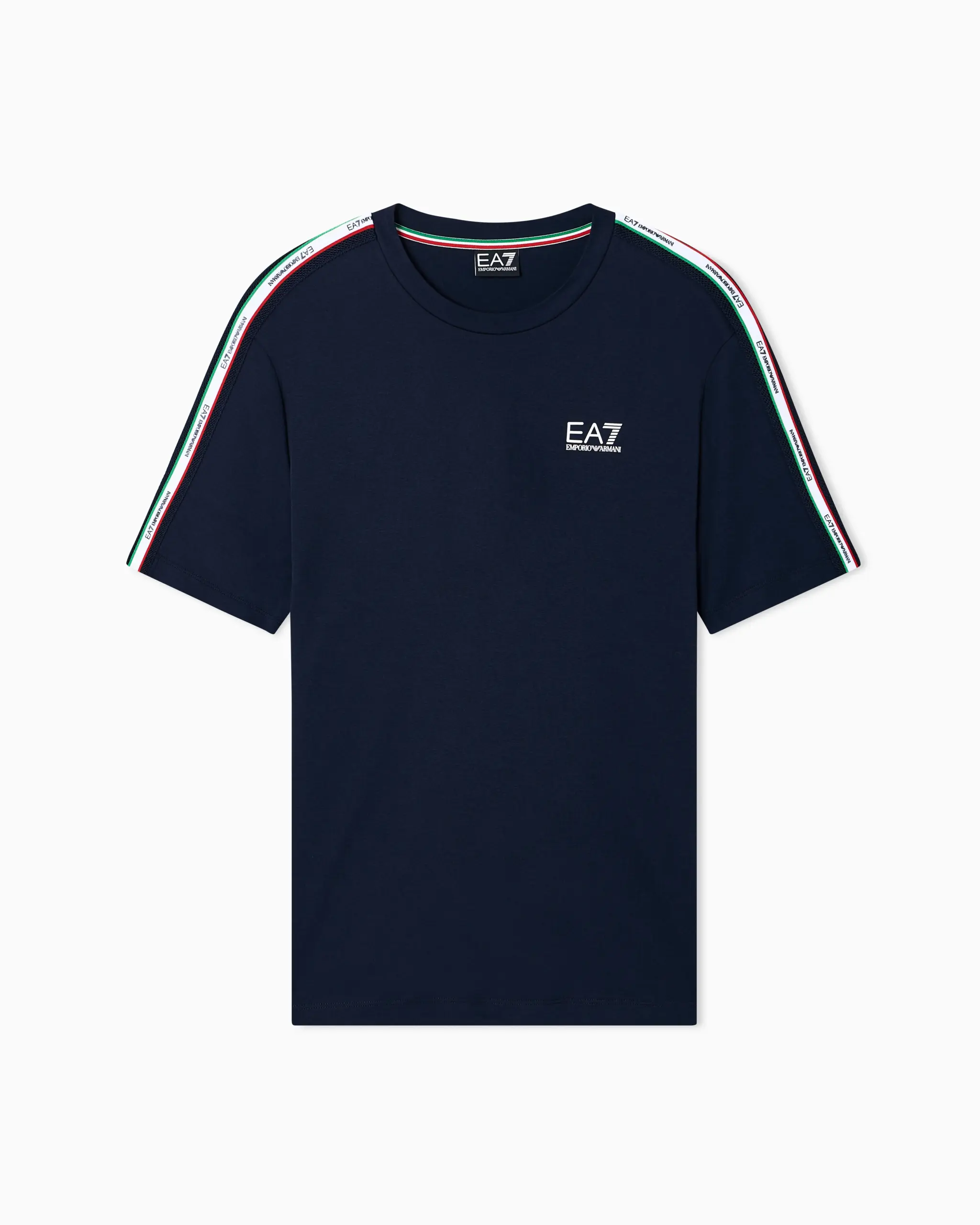 T-shirt EA7 Emporio Armani Uomo Italian Spirit in Cotone - immagine 2