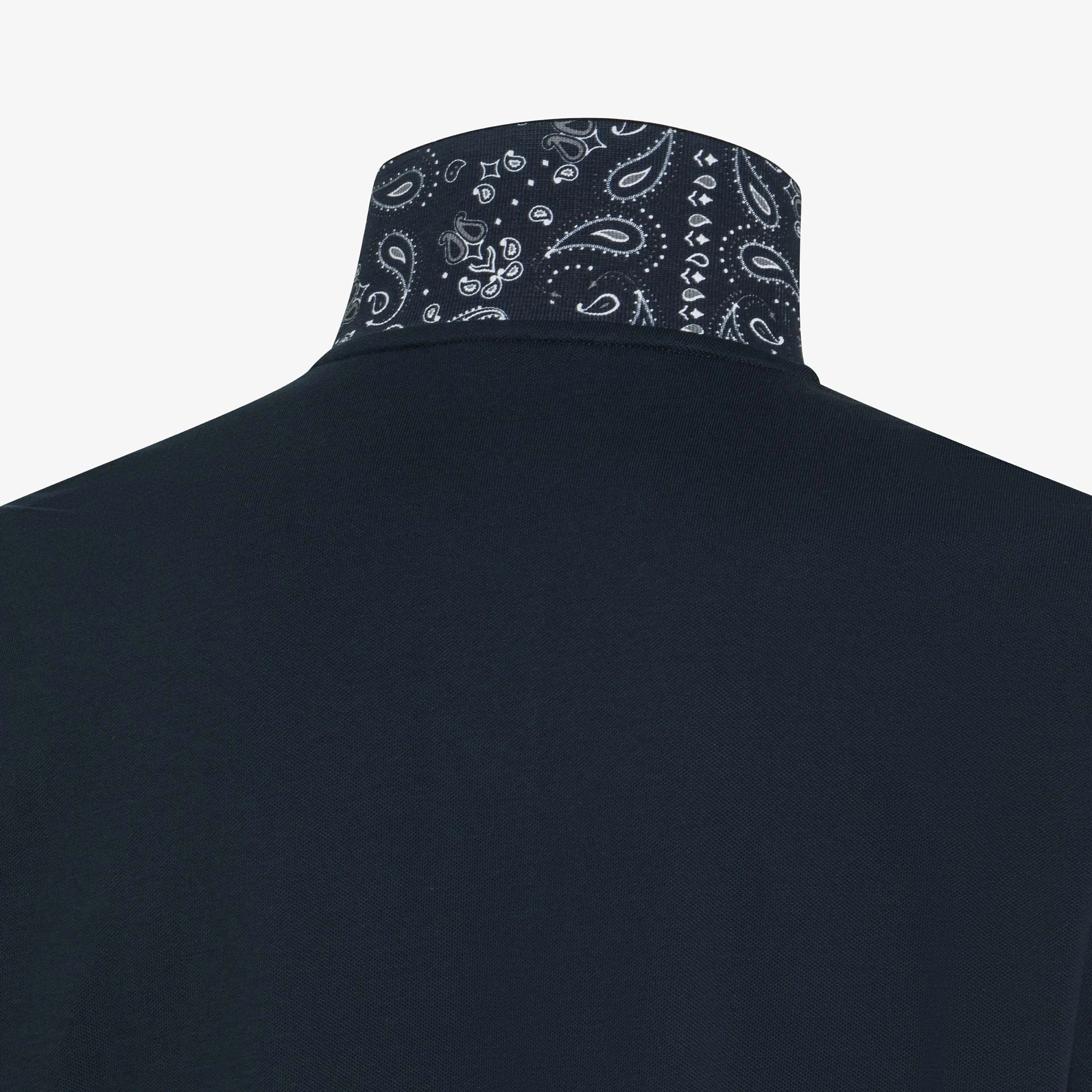 Polo SUN68 Uomo Stampa Paisley Bandana in Cotone | A36115