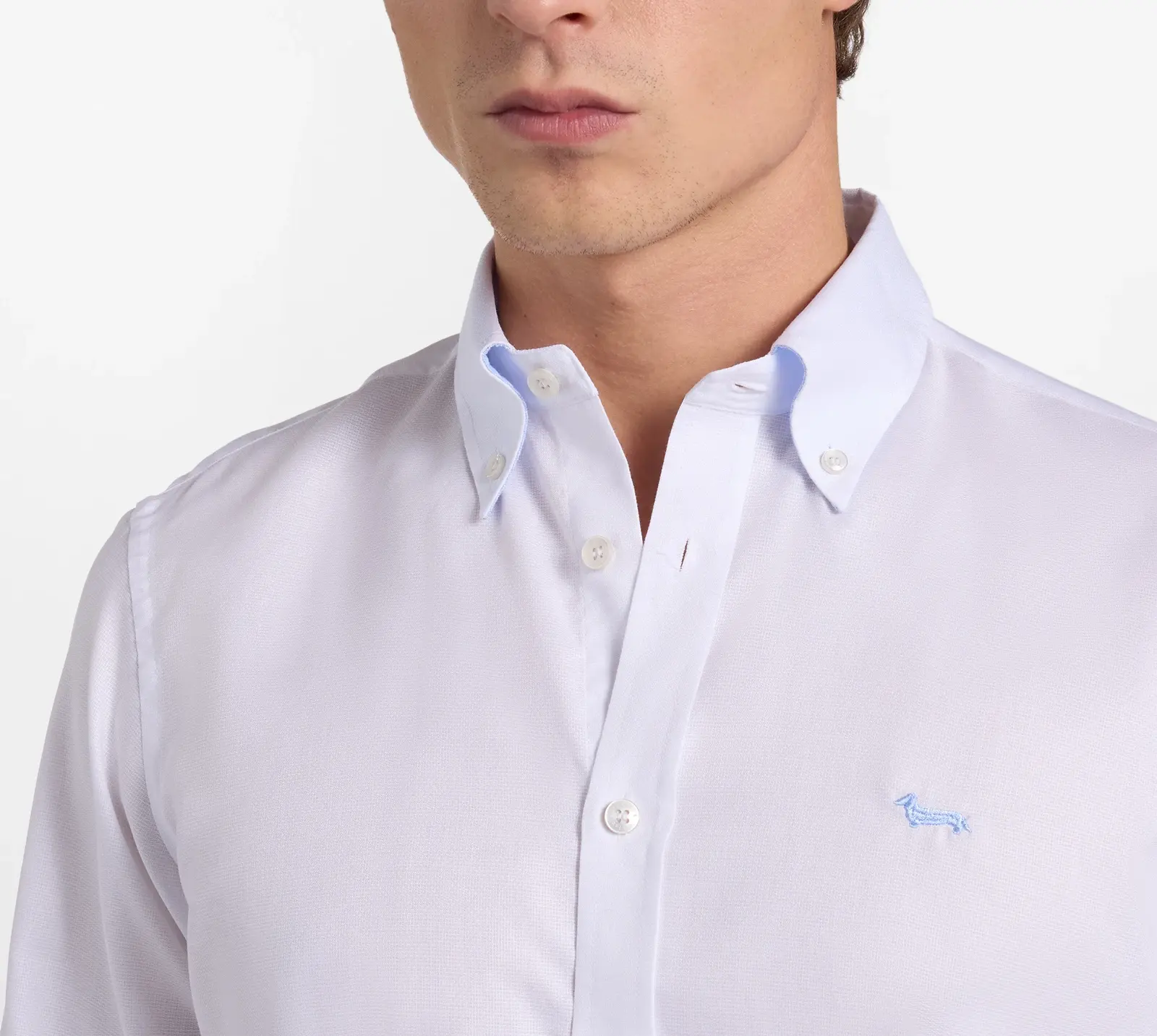 Camicia Uomo in Cotone Strutturato Regular Fit
